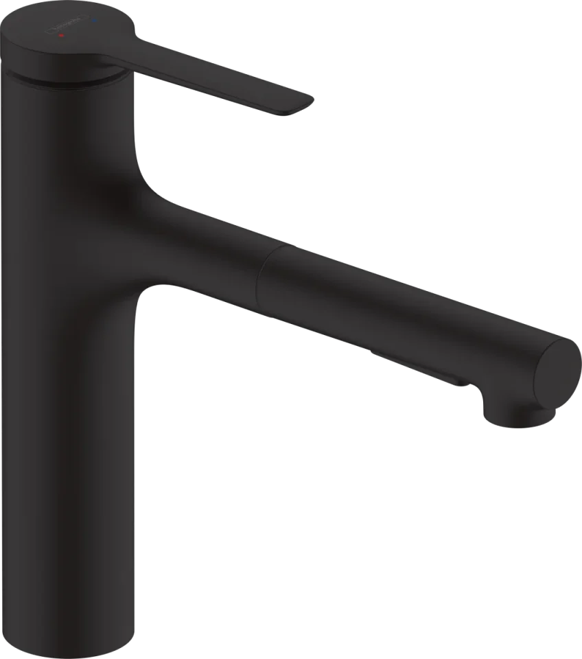 Hansgrohe Zesis M33 Manual Kitchen Mixers 560 X 315 X 85mm Black - Matt product image - Image 1