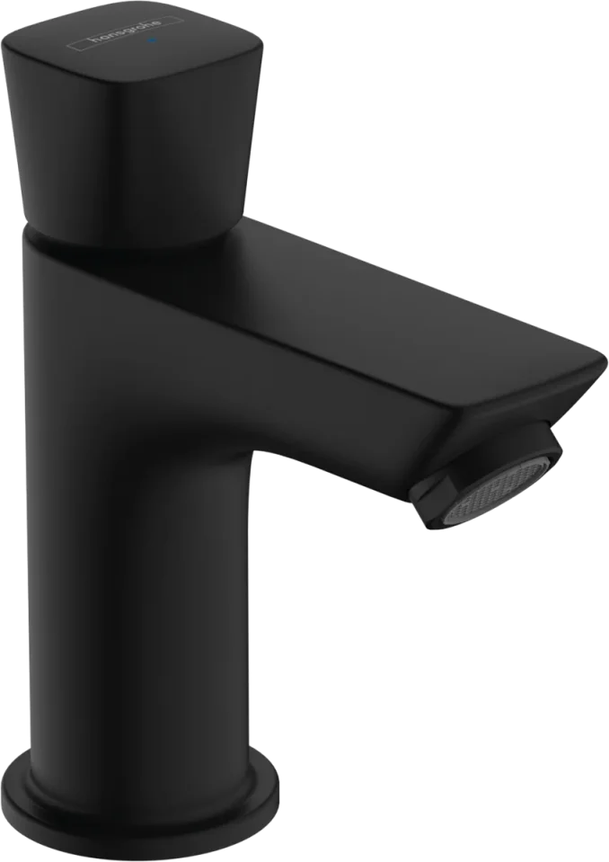 Hansgrohe Logis Pillar Tap 350 X 176 X 70mm Black - Matt product image - Image 1