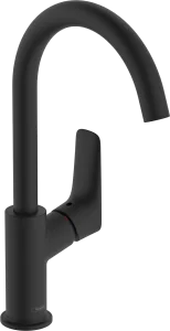 Hansgrohe Logis Manual Mixers 498 X 265 X 130mm Black - Matt