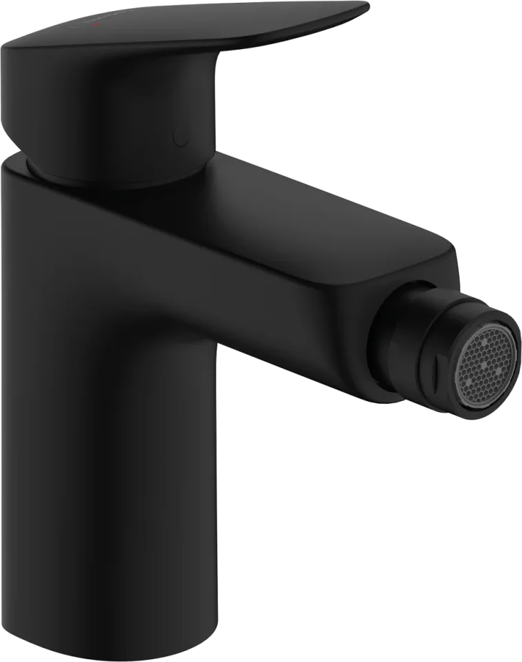 Hansgrohe Logis Bidet Mixers 355 X 175 X 70mm Black - Matt product image - Image 1
