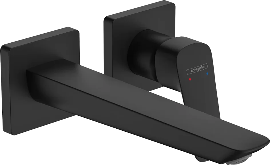 Hansgrohe Logis Manual Mixers 225 X 231 X 81mm Black - Matt product image - Image 1