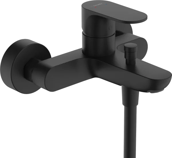Hansgrohe Rebris S Bath Mixers Exposed 250 X 200 X 155mm Black - Matt