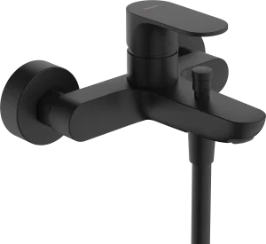 Hansgrohe Rebris S Bath Mixers Exposed 250 X 200 X 155mm Black - Matt