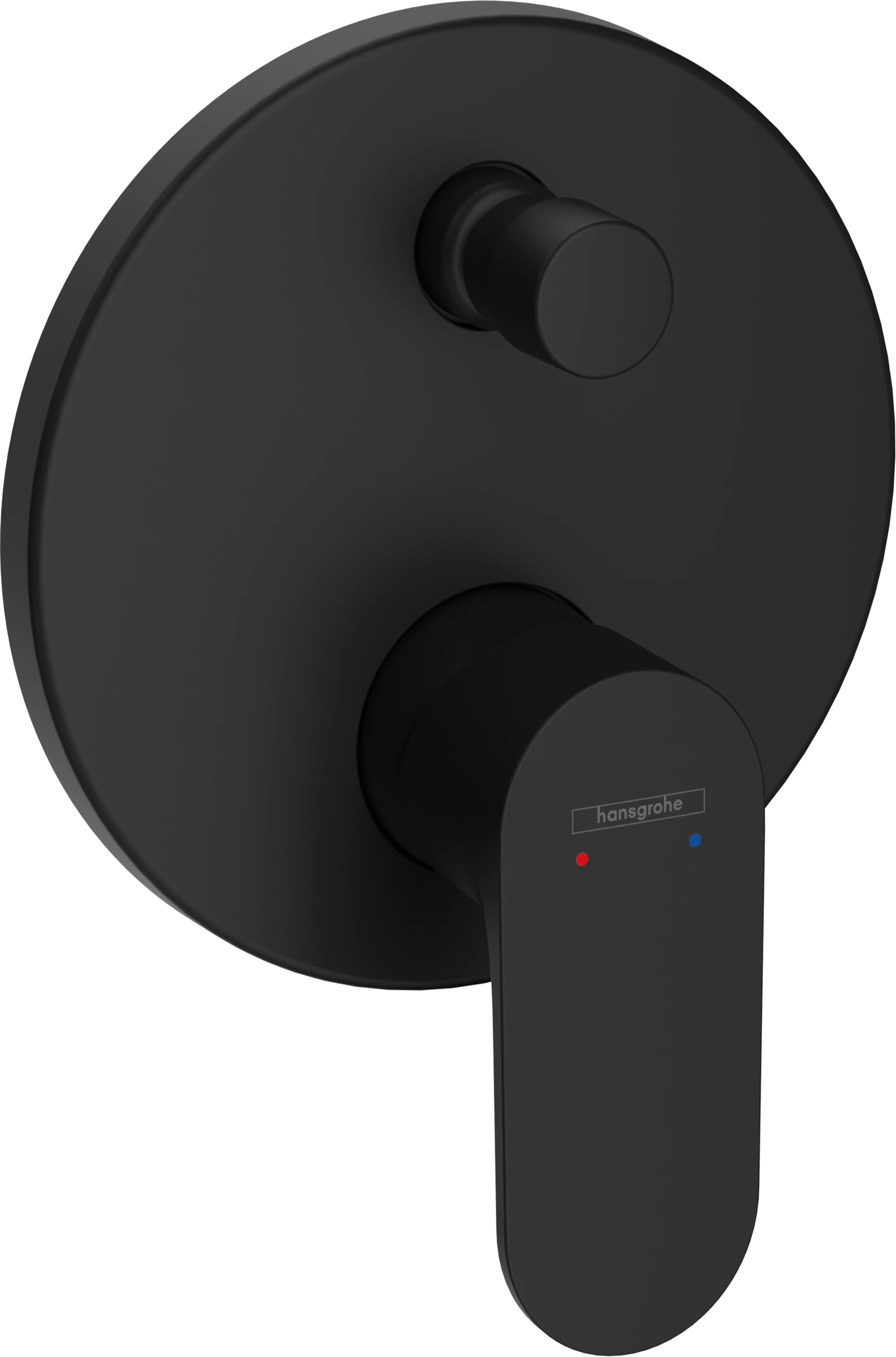 Hansgrohe Rebris S Single Lever Bath Mixer For Concealed Installation For Ibox Universal Matt Black