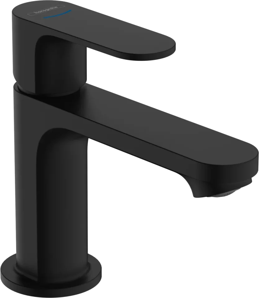 Hansgrohe Rebris S Pillar Tap 350 X 180 X 75mm Black - Matt product image - Image 1
