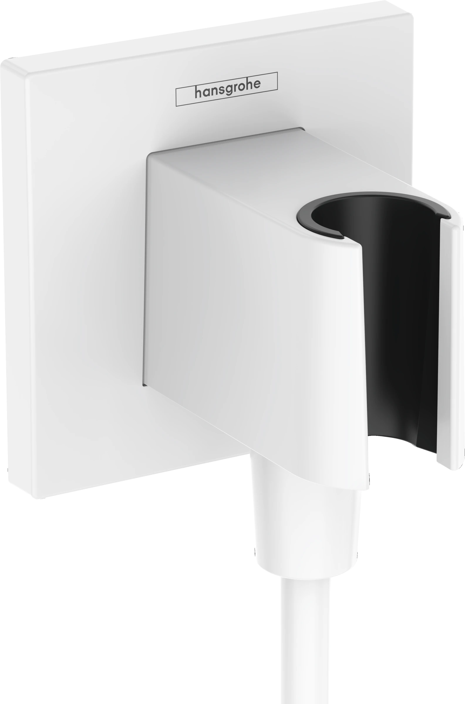 Hansgrohe Fixfit E Wall Outlet 130 X 110 X 87mm White - Matt