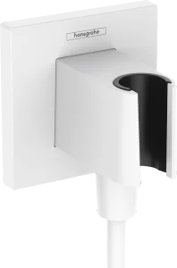 Hansgrohe Fixfit E Wall Outlet 130 X 110 X 87mm White - Matt