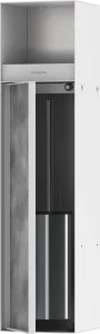 Hansgrohe Xtrastoris Rock Wall Niches 820 X 250 X 158mm White - Matt