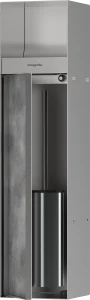 Hansgrohe Xtrastoris Rock Wall Niches 820 X 252 X 160mm Stainless Steel - Brushed
