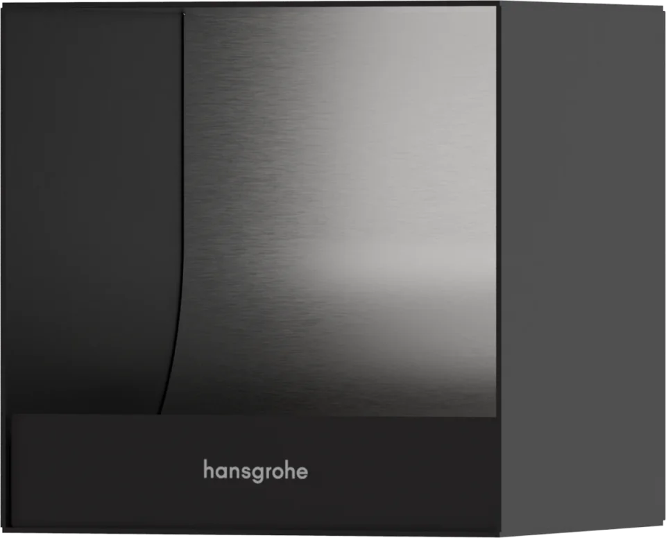 Hansgrohe Xtrastoris Original Wall Niches 480 X 415 X 158mm Black - Matt product image - Image 1