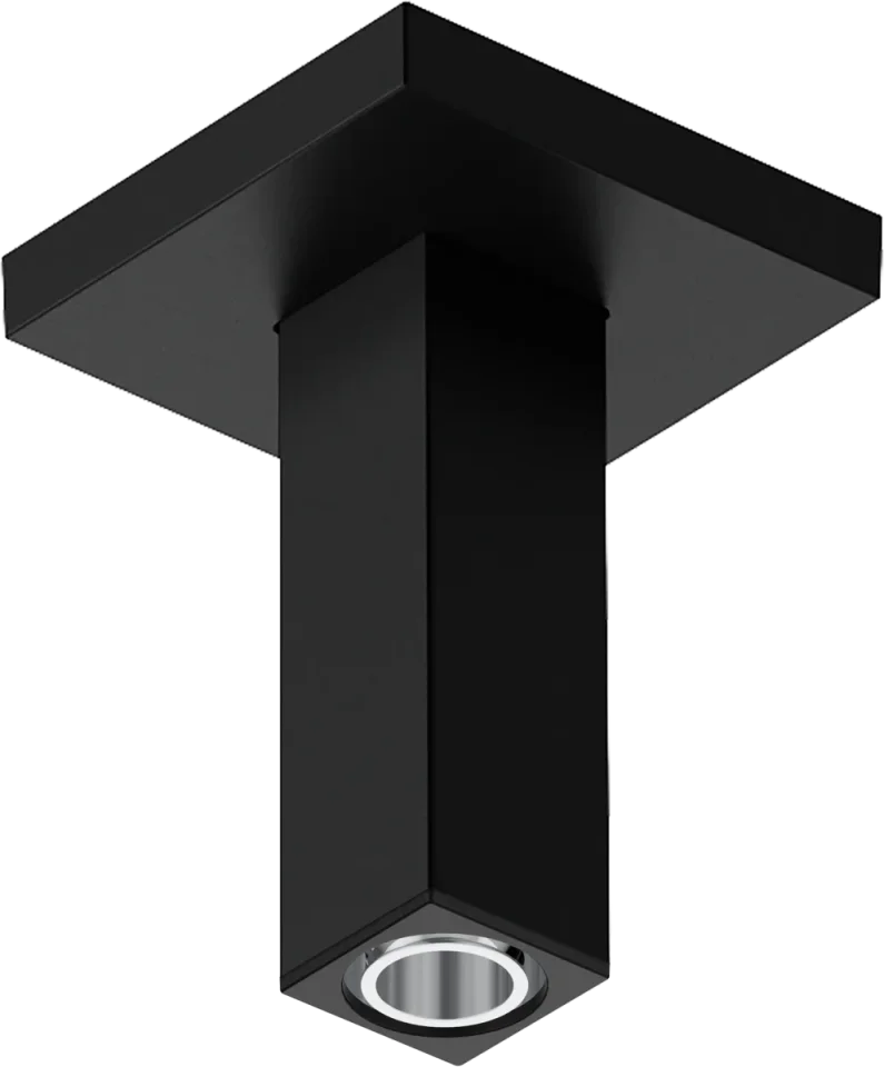 Hansgrohe Shower Arms 246 X 98 X 75mm Black - Matt product image - Image 1