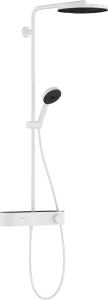 Hansgrohe Pulsify S Showerpipes With Thermostatic Mixer 1187 X 365 X 180mm White - Matt