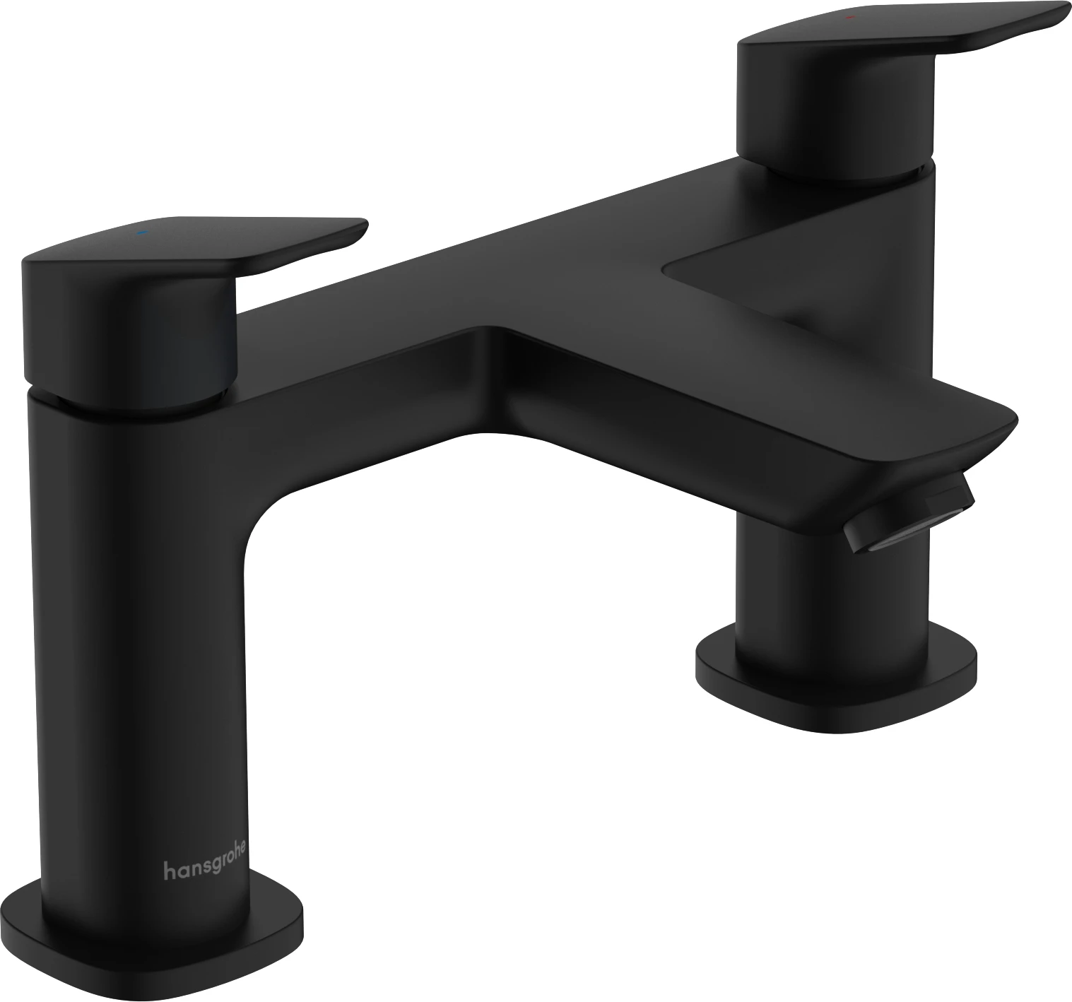 Hansgrohe Logis Bath Mixers Concealed 285 X 220 X 180mm Black - Matt