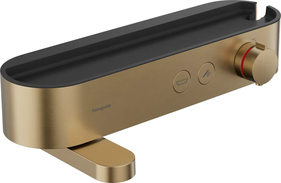 Hansgrohe Showertablet Select Thermostatic Bath Filler Mixer Exposed 430 X 164 X 260mm Bronze - Brushed product image - Image 1