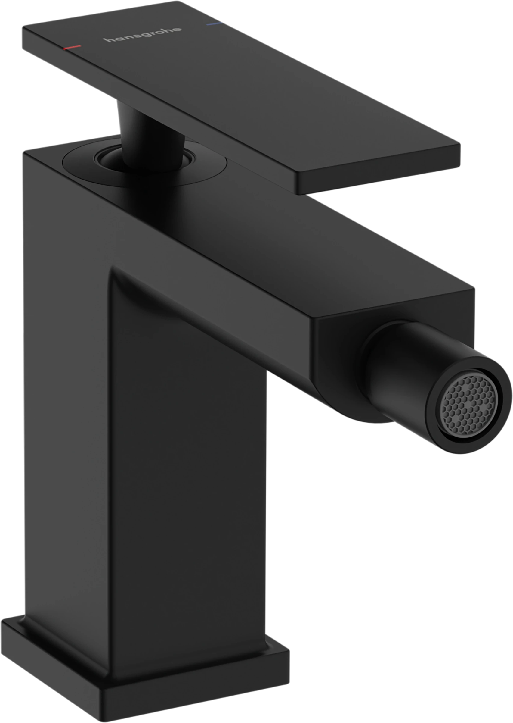Hansgrohe Tecturis E Bidet Mixers 396 X 204 X 70mm Black - Matt