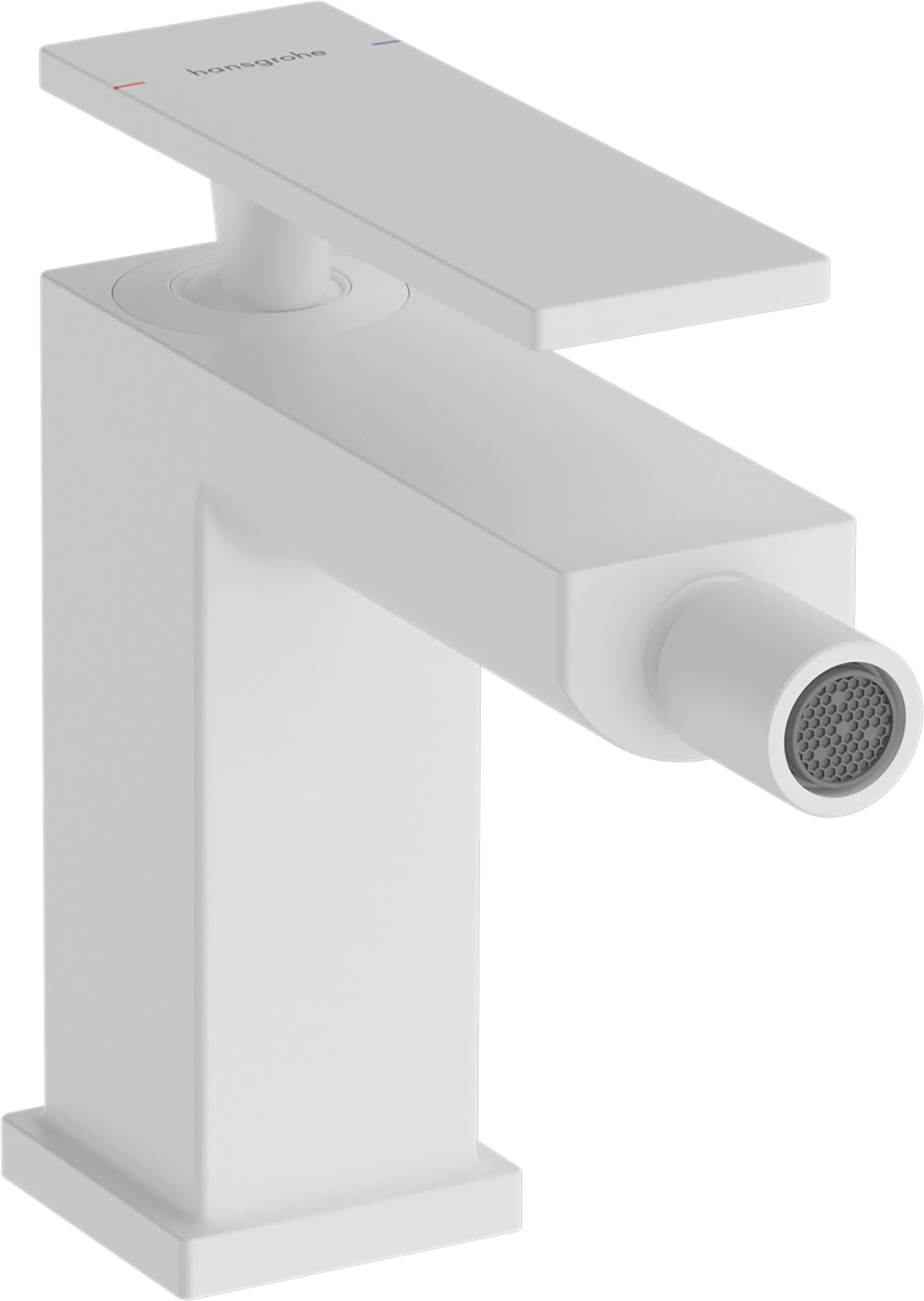 Hansgrohe Tecturis E Bidet Mixers 396 X 204 X 70mm White - Matt