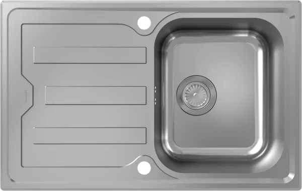 Hansgrohe S44 Sinks 850 X 560 X 240mm Stainless Steel