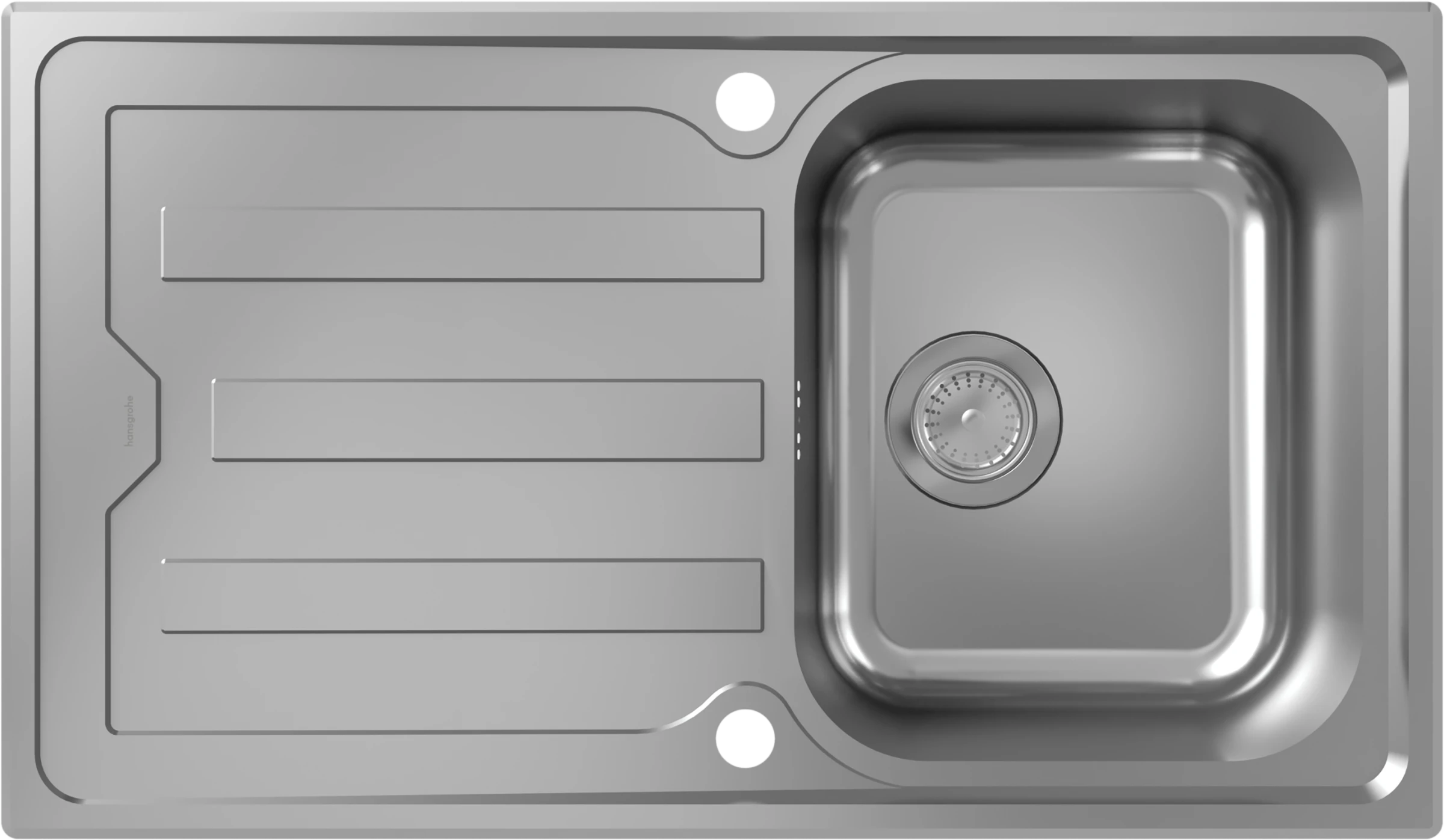 Hansgrohe S44 Sinks 913 X 560 X 240mm Stainless Steel