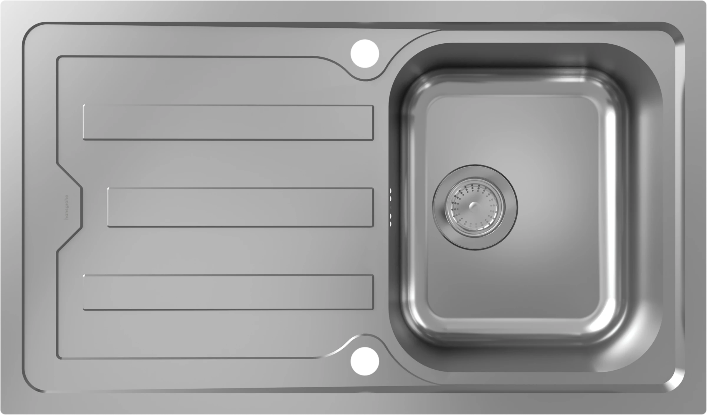Hansgrohe S44 Sinks 942 X 684 X 242mm Stainless Steel