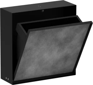 Hansgrohe Xtrastoris Rock Wall Niches 470 X 411 X 120mm Black - Matt