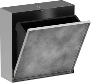 Hansgrohe Xtrastoris Rock Wall Niches 470 X 411 X 120mm Stainless Steel - Brushed