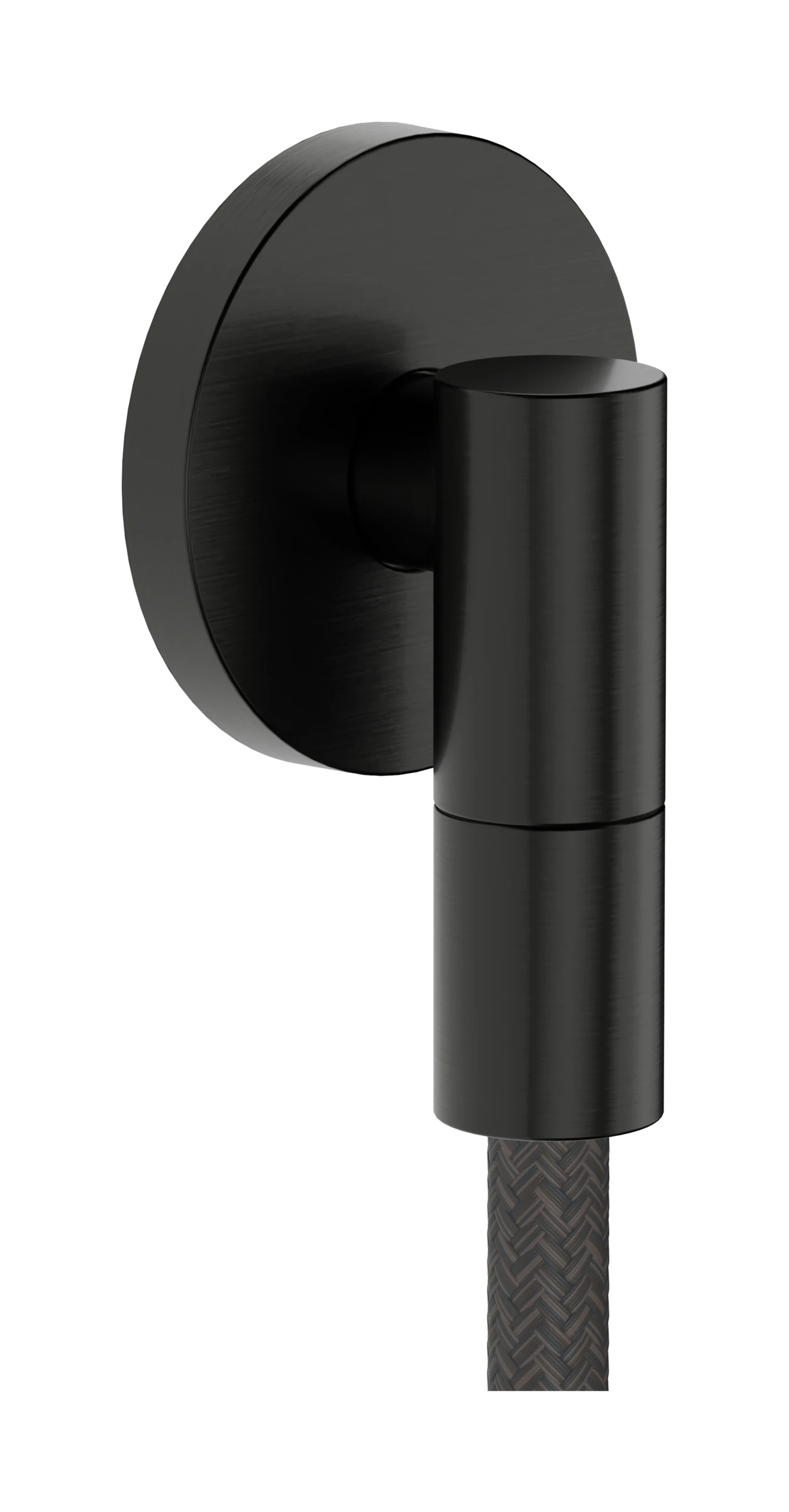 Hansgrohe Fixfit Fine S Wall Outlet 97 X 83 X 65mm Gunmetal/chrome - Brushed