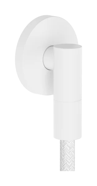 Hansgrohe Fixfit Fine S Wall Outlet With Non-return Valve Matt White