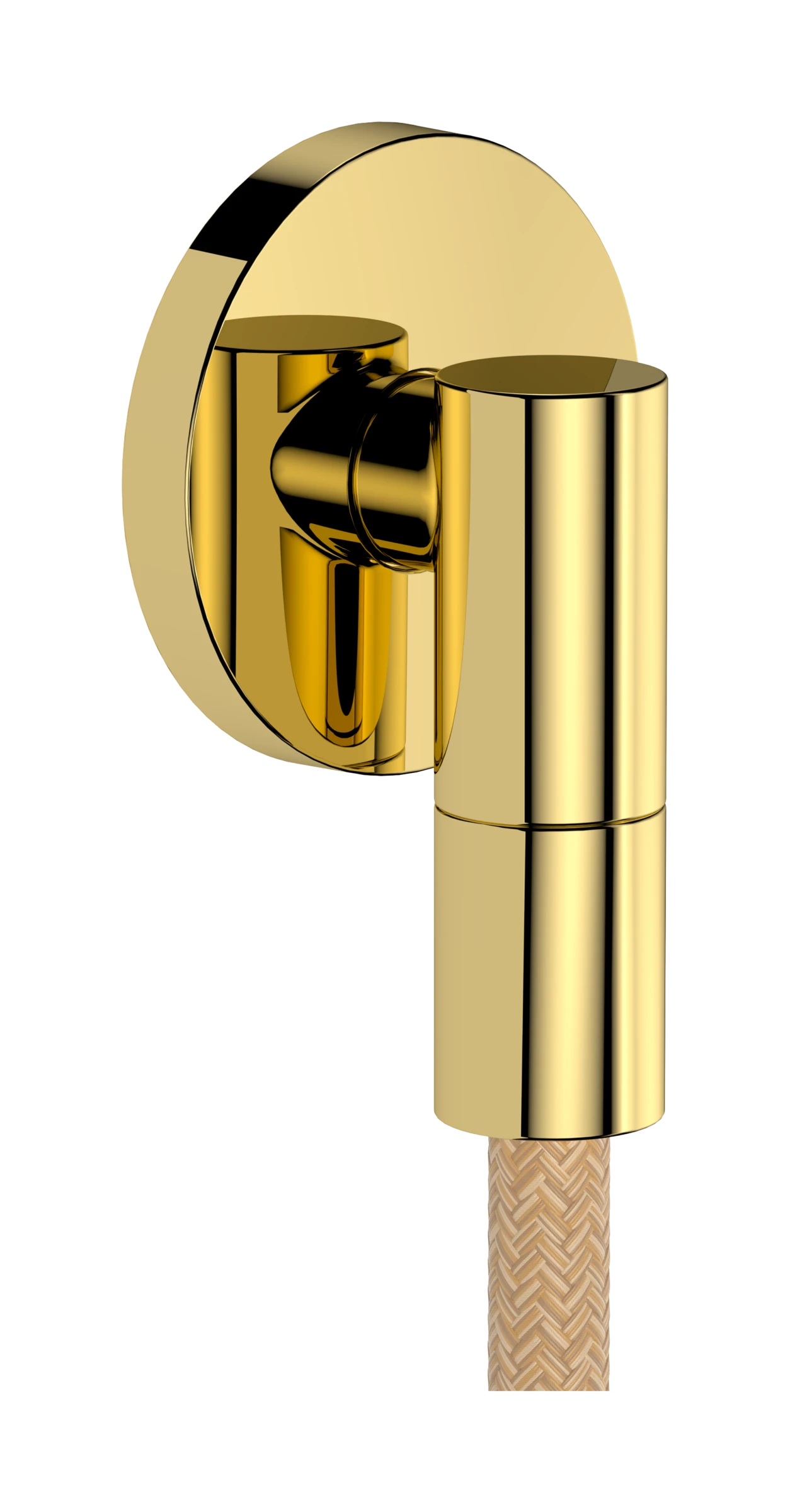Hansgrohe Fixfit Fine S Wall Outlet 97 X 83 X 65mm Gold - Polished