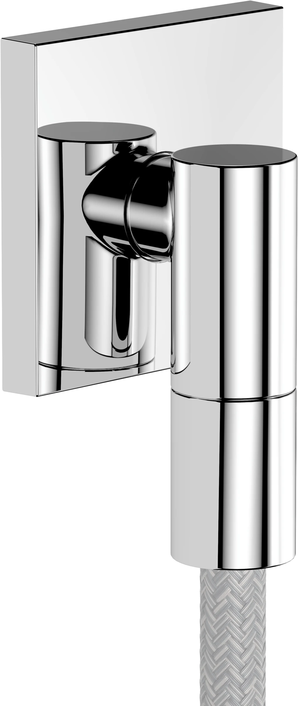 Hansgrohe Fixfit Fine E Wall Outlet 97 X 83 X 65mm Chrome