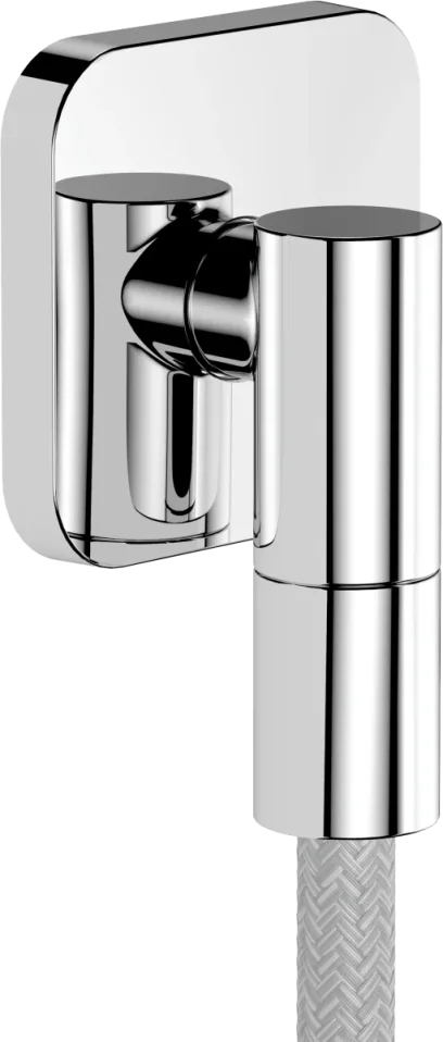 Hansgrohe Fixfit Fine Q Wall Outlet 97 X 83 X 65mm Chrome product image - Image 1