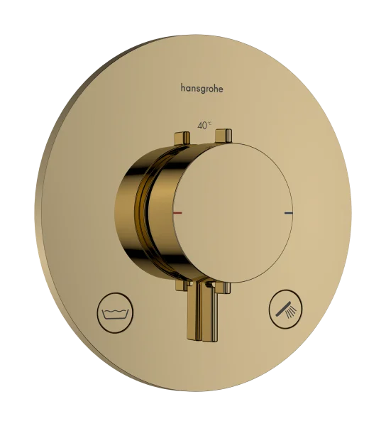Hansgrohe Ecostat Comfort S Thermostat For Concealed Installation For 2 Functions With Integrated Security Combination According To En1717