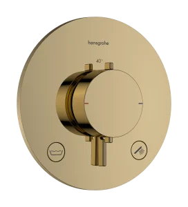 Hansgrohe Ecostat Comfort S Thermostat For Concealed Installation For 2 Functions With Integrated Security Combination According To En1717