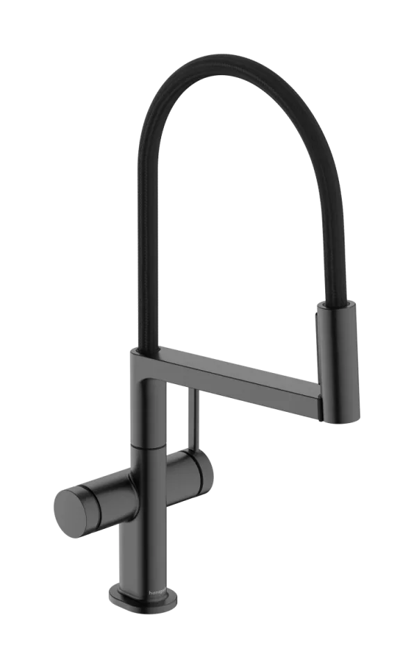 Hansgrohe Talis Select M54 Powderspray Manual Kitchen Mixers 560 X 310 X 110mm Gunmetal/chrome - Brushed product image - Image 1