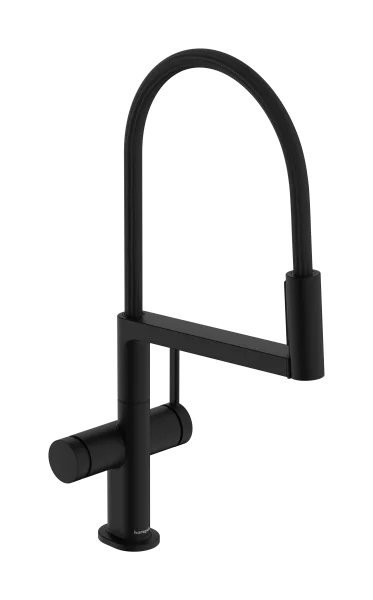Hansgrohe Talis Select M54 Powderspray Manual Kitchen Mixers 560 X 310 X 110mm Black - Matt