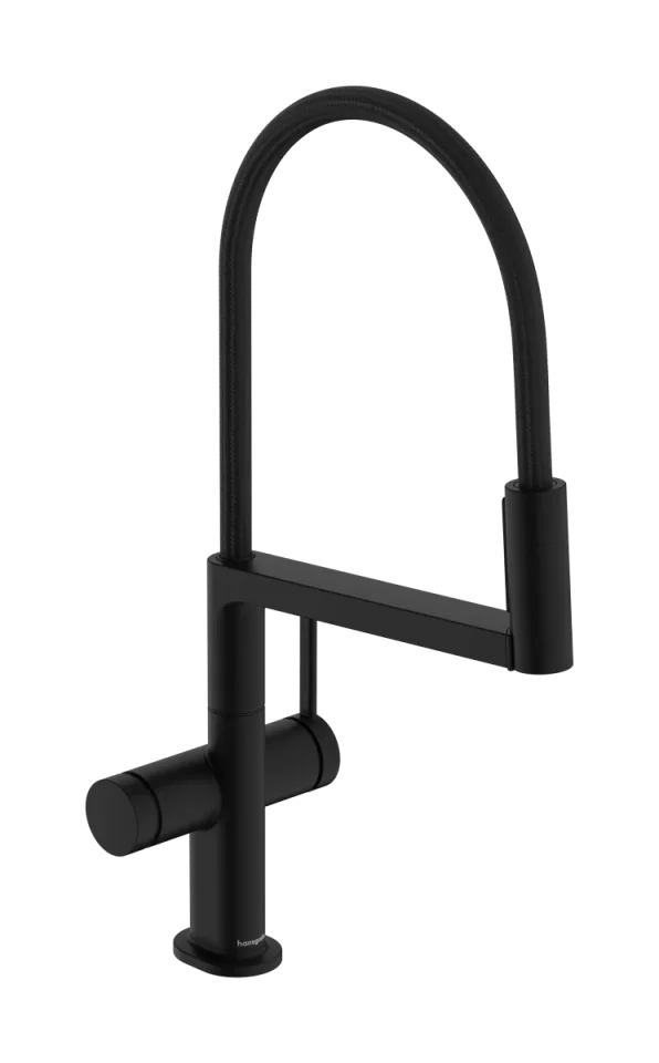 Hansgrohe Talis Select M54 Powderspray Manual Kitchen Mixers 560 X 310 X 110mm Black - Matt product image - Image 1