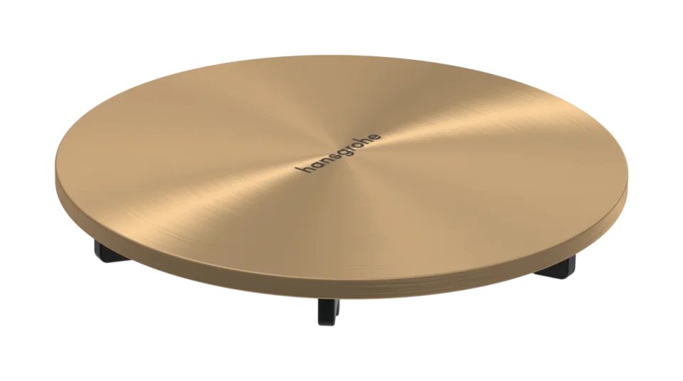 Hansgrohe Raindrain Staro Finish Sets Shower Trays 130 X 110 X 90mm Bronze - Brushed product image - Image 1