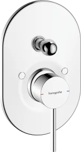Hansgrohe Zesis S Bath Mixers Concealed 240 X 226 X 60mm Chrome
