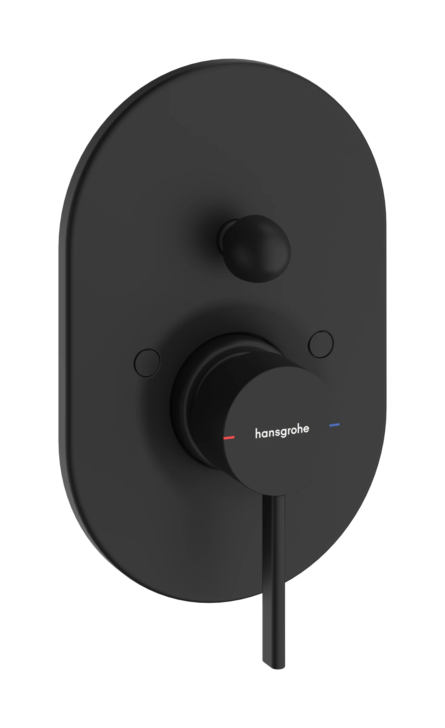 Hansgrohe Zesis S Bath Mixers Concealed 240 X 226 X 60mm Black - Matt
