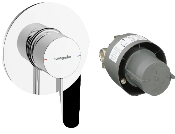 Hansgrohe Zesis S Single Lever Shower Mixer-set For Concealed Installation Chrome