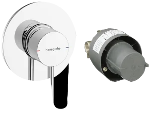 Hansgrohe Zesis S Shower Mixers Concealed 219 X 185 X 139mm Chrome