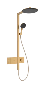 Hansgrohe Raindance Alive S Showerpipes With Thermostatic Mixer 1170 X 350 X 180mm Bronze - Brushed product image - Image 1
