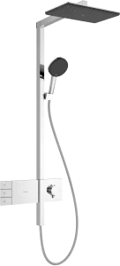 Hansgrohe Raindance Alive Q Showerpipes With Thermostatic Mixer 1170 X 350 X 180mm Chrome