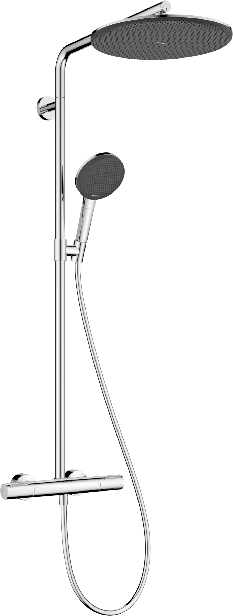 Hansgrohe Raindance Alive S Puro Showerpipes With Thermostatic Mixer 1170 X 350 X 180mm Chrome