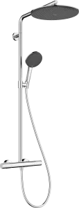 Hansgrohe Raindance Alive S Puro Showerpipes With Thermostatic Mixer 1170 X 350 X 180mm Chrome