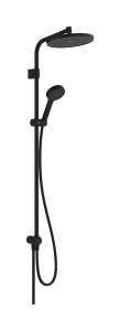 Hansgrohe Activera S Showerpipe 240 1jet Ecosmart Reno Varia Matt Black