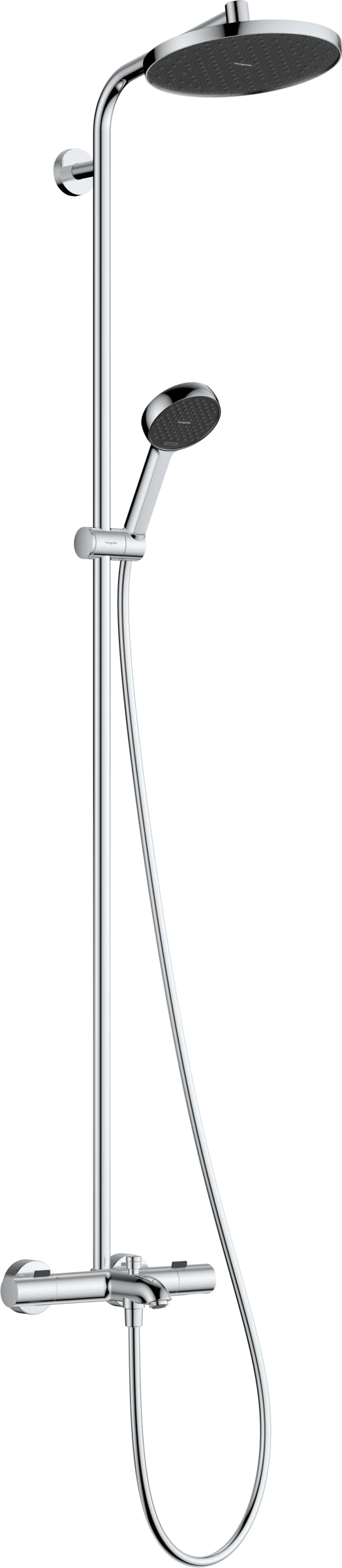 Hansgrohe Activera S Showerpipes With Thermostatic Mixer 1520 X 355 X 115mm Chrome