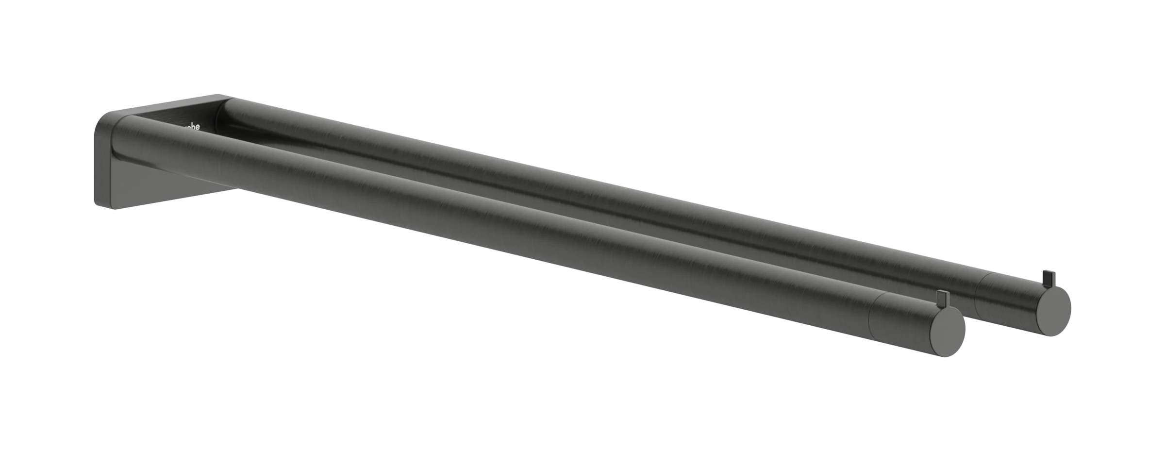 Hansgrohe Addstoris S Towel Holder 495 X 50 X 77mm Gunmetal/chrome - Brushed