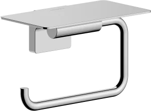 Hansgrohe Addstoris S Toilet Roll Holder With Shelf Chrome