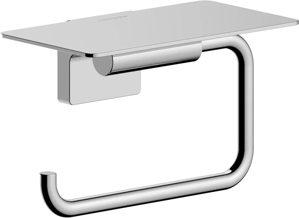 Hansgrohe Addstoris S Toilet Roll Holders 190 X 70 X 103mm Chrome product image - Image 1