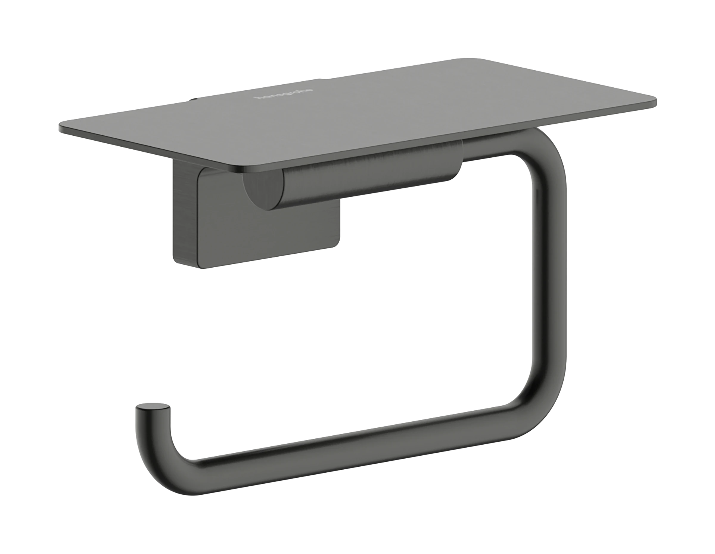 Hansgrohe Addstoris S Toilet Roll Holders 190 X 70 X 103mm Gunmetal/chrome - Brushed